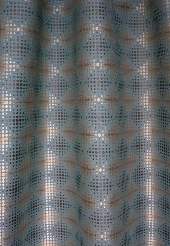 Ткань KT Exclusive Modern Geometrics christobal-azure-macro