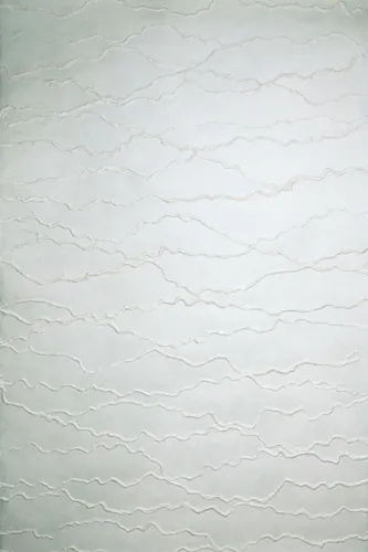 Обои для стен Biden Designs Textured Washi Paper 4-Wave-Solid-White