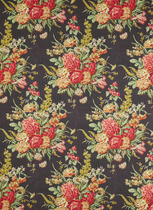 Ткань The Design Archives Archive 1 Cotton & Linen Celeste-1000-Boysenberry-4