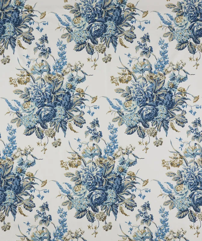 Ткань The Design Archives Archive 1 Cotton & Linen Celeste-1000-Wedgewood-2