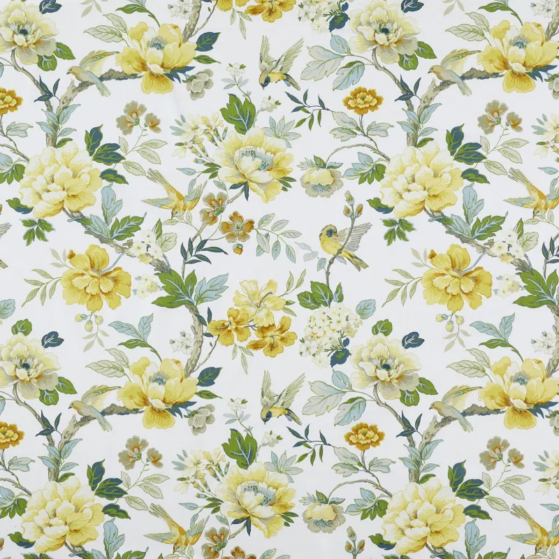 Ткань The Design Archives Archive 1 Cotton & Linen Grosvenor-1004-Gold-3-1
