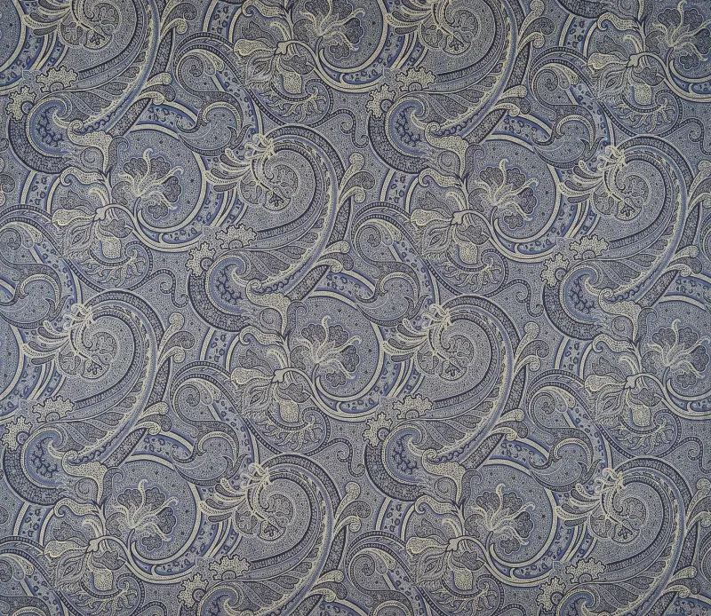 Ткань The Design Archives Archive 1 Wool & Velvet Ludhiana-1015-Denim-2