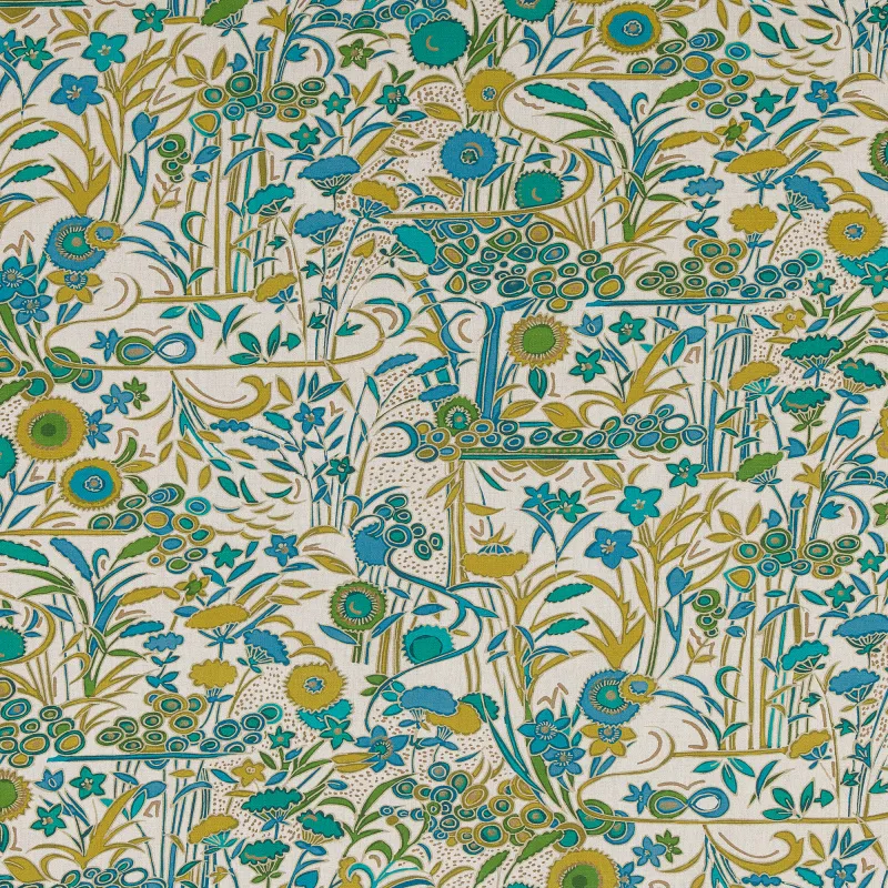 Ткань The Design Archives Jewel Collection MG_5020-Grand-Tiffany-Lime-LU