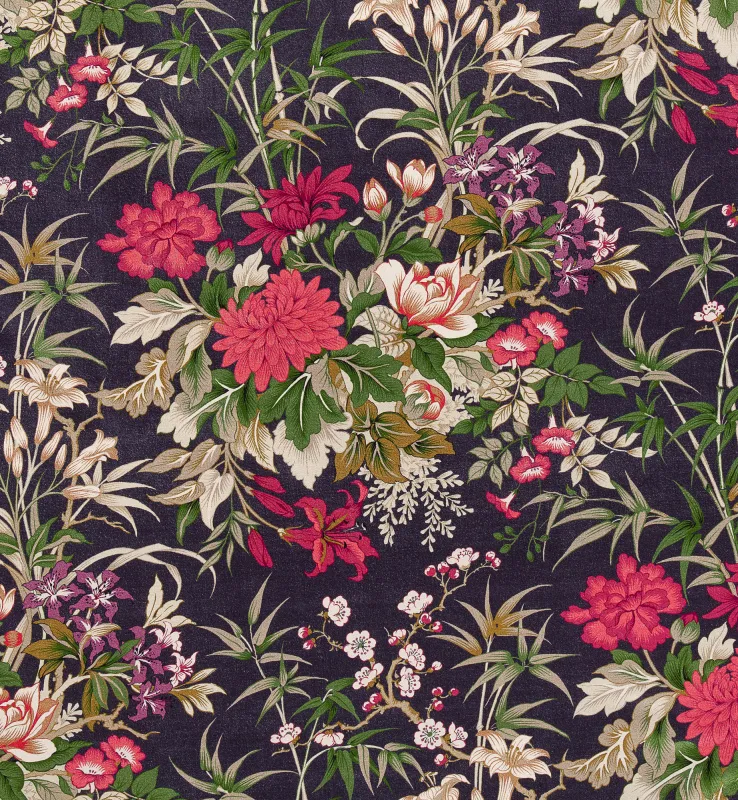 Ткань The Design Archives Jewel Collection MG_5006-Amadour-Amtheyst-Velvet.-jpg