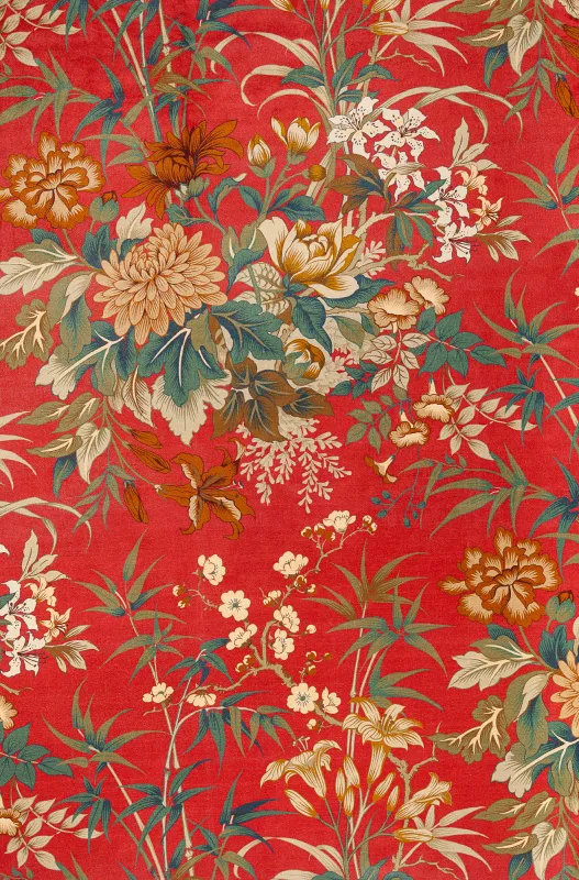 Ткань The Design Archives Jewel Collection MG_5050.Amadour-Velvet-Ruby-1025-04