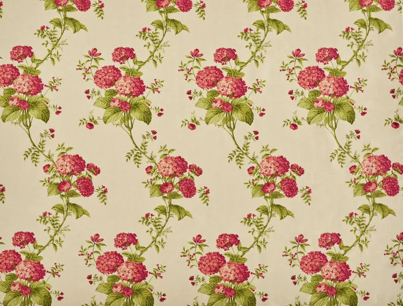 Ткань The Design Archives Spring Garden Heidi-1010-Coral-5-1