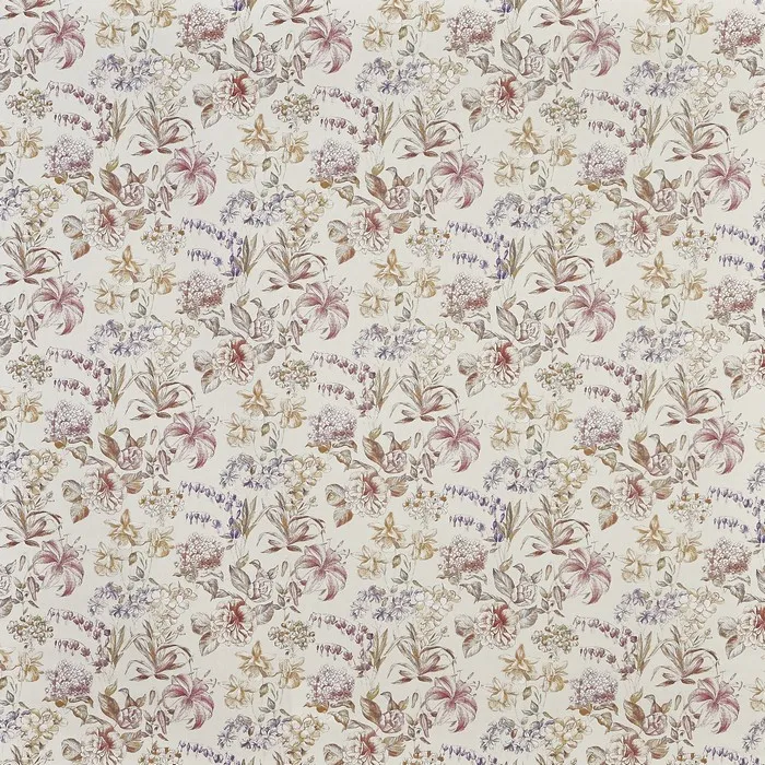 Ткань Prestigious Textiles Abbey Gardens 8637 bluebell wood_8637-207 bluebell wood rosemist