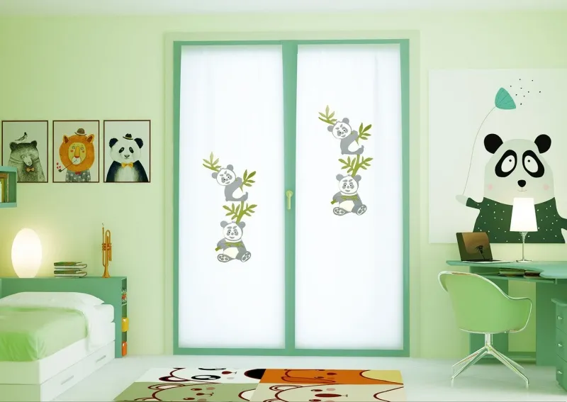 Ткань Harem Linea Kids cameretta_panda