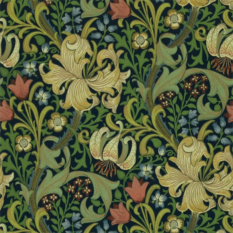 Обои для стен Morris & Co Compilaton Wallpaper 216816
