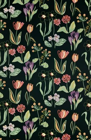 Ткань Kinnamark Interior - Pattern FLORAL-100921-03-Fabric_4