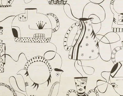 Обои для стен Pierre Frey Les Dessins 4 FP591001