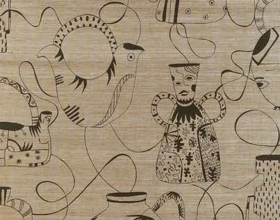 Обои для стен Pierre Frey Les Dessins 4 FP591002