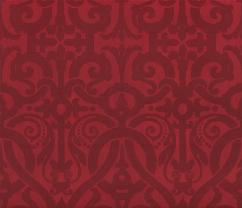 Обои для стен Hamilton Weston Paradise Archive Charlecote-Strapwork-Opera-Red