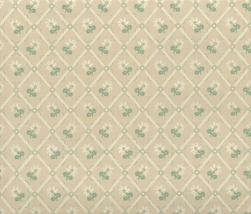 Обои для стен Hamilton Weston Paradise Archive Dashwood-Folly-Green-on-Sand