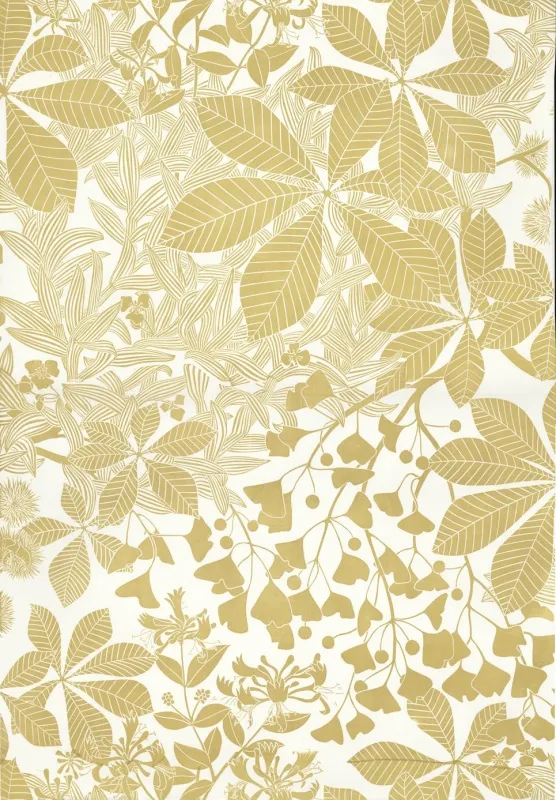 Обои для стен Hamilton Weston The Marthe Armitage wallpapers Chestnut-Churlish-Green