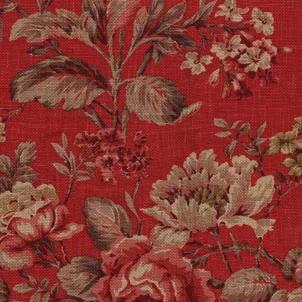 Ткань Andrew Martin Inventor 24260-fabric-botanist-red