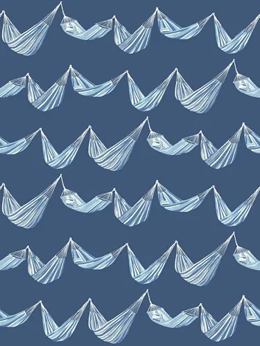 Обои для стен Paper & Ink Navy Grey and White BL71022