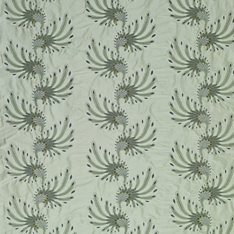 Ткань James Hare Fitzrovia plume-blanched-almond-_-gold-31650-01-c