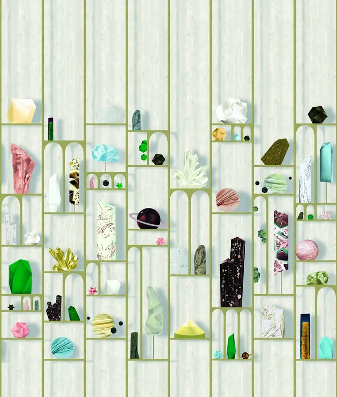 Обои для стен Nobilis Grand Angle GRD 100_CURIOSITES II