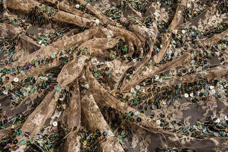 Ткань Jakob Schlaepfer Allover Pailletten 602923_101