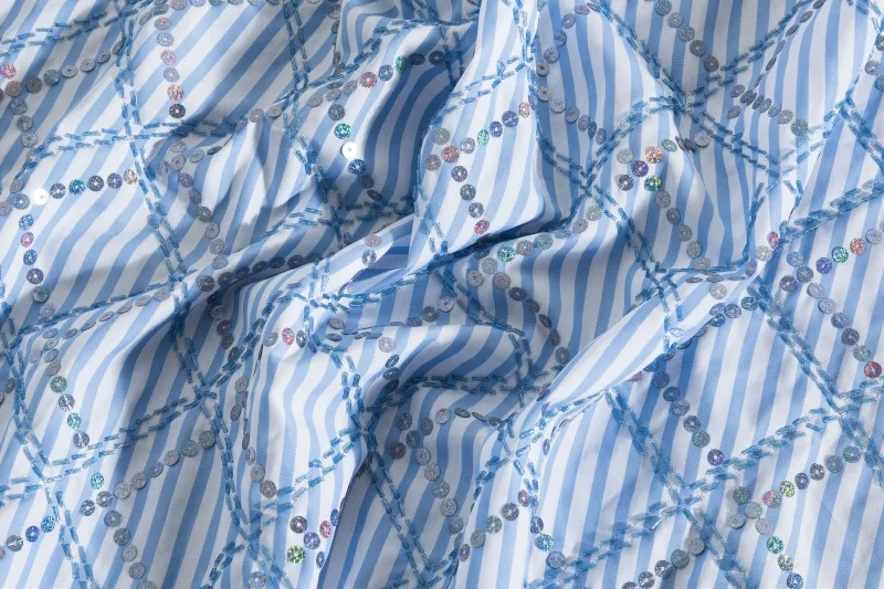 Ткань Jakob Schlaepfer Allover Pailletten 611287_104