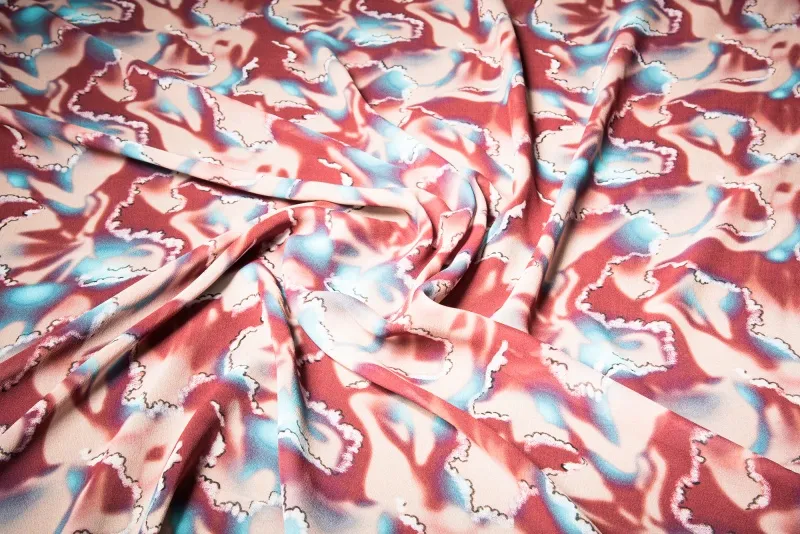 Ткань Jakob Schlaepfer Georgette Print 202001_758