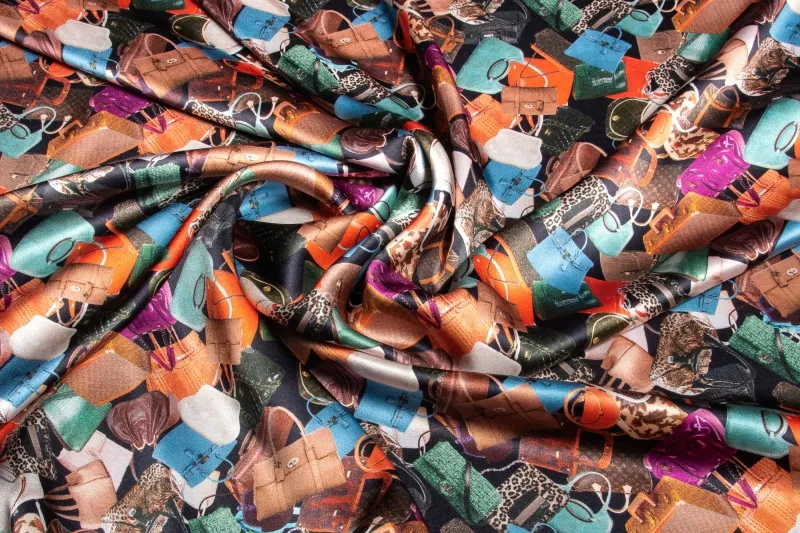 Ткань Jakob Schlaepfer Satin Print 202041_777