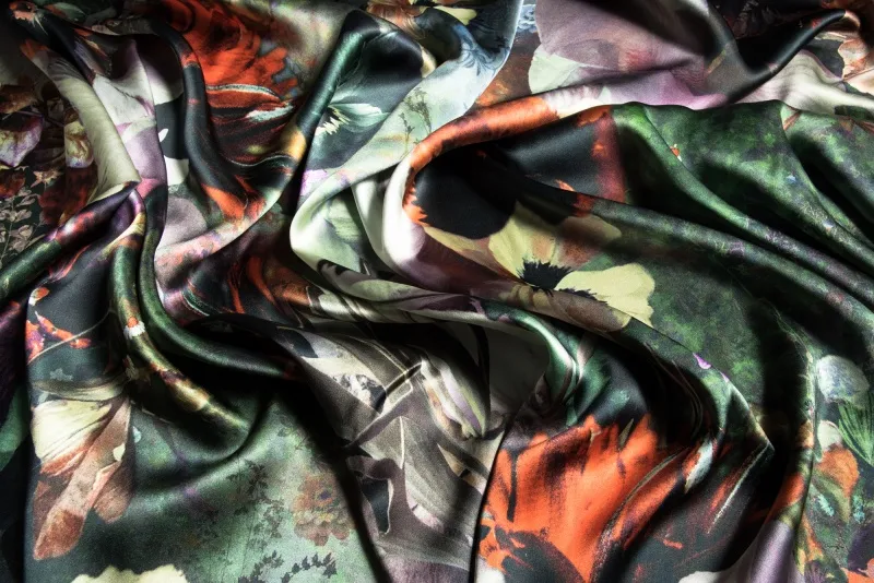 Ткань Jakob Schlaepfer Satin Print 202041_855