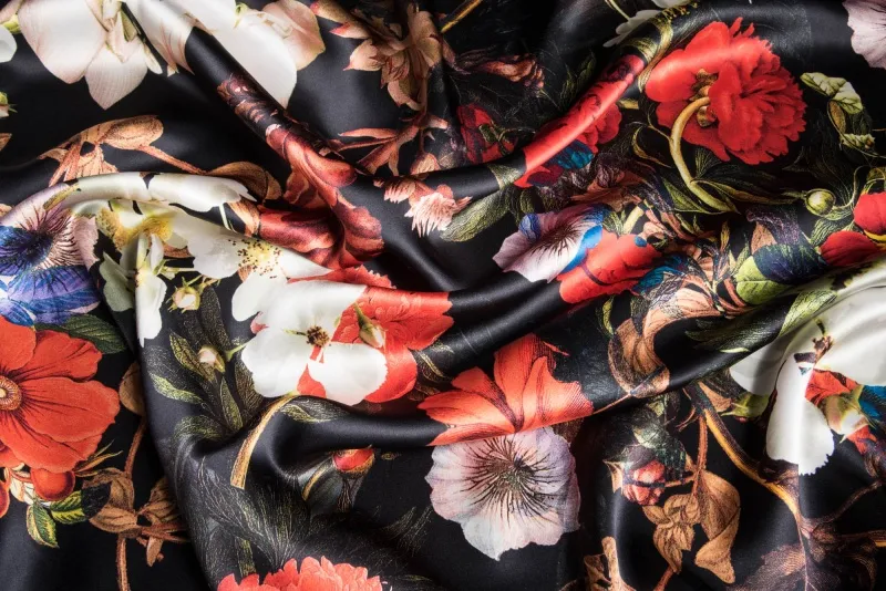 Ткань Jakob Schlaepfer Satin Print 202041_858