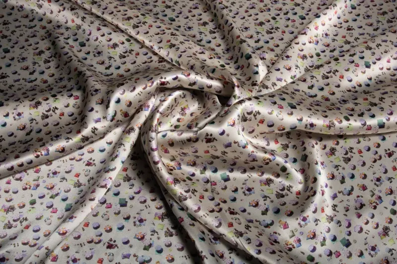 Ткань Jakob Schlaepfer Satin Print 202041_875