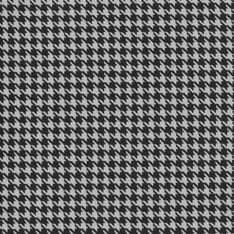Ткань Coordonne Kingsman HOUNDSTOOTH BLACK