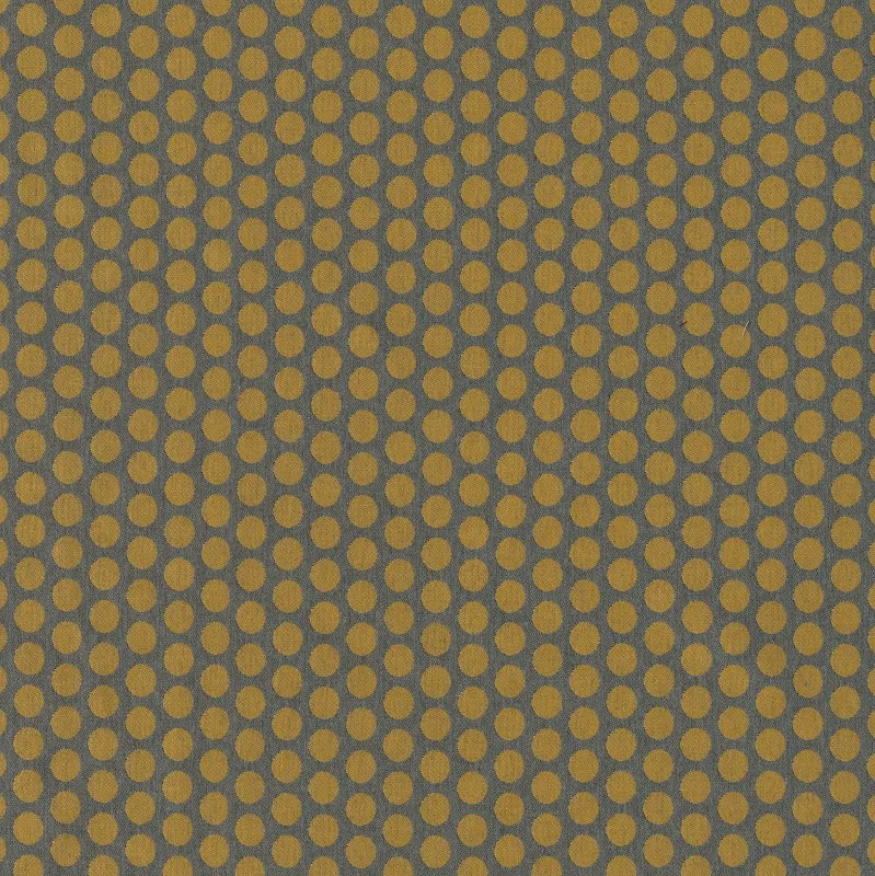 Ткань Coordonne Kingsman POLKA DOT MUSTARD