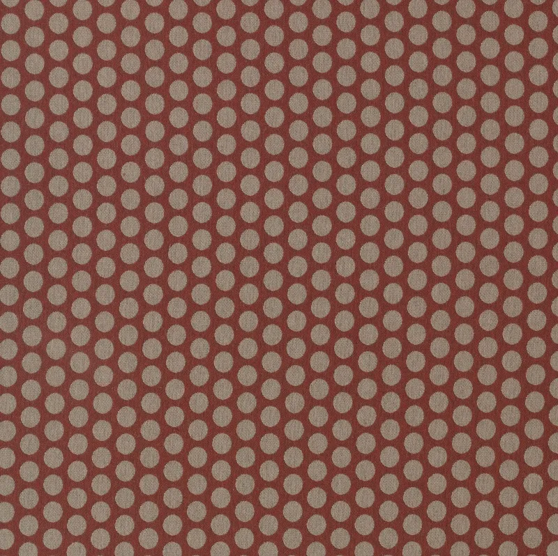Ткань Coordonne Kingsman POLKA DOT TERRACOTA