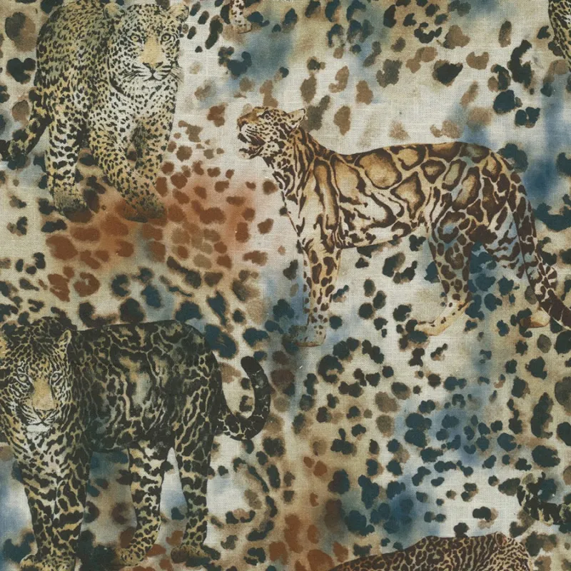 Ткань Coordonne Savanna Kenya Terracota LR