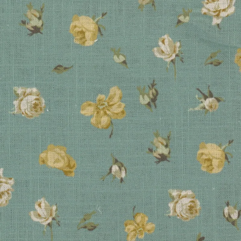 Ткань Coordonne Victoria Bouquet Sky