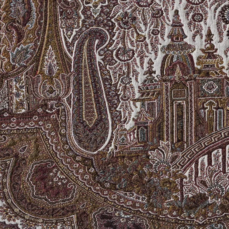 Ткань De Le Cuona Maverick II Victoria_Garmet_VIC5