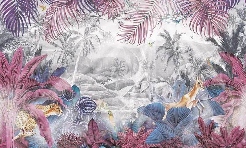 Обои для стен Ortograf It`s Jungle OR 8317