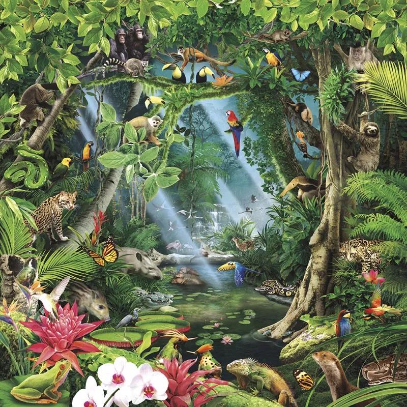 Обои для стен Ortograf It`s Jungle OR 33663