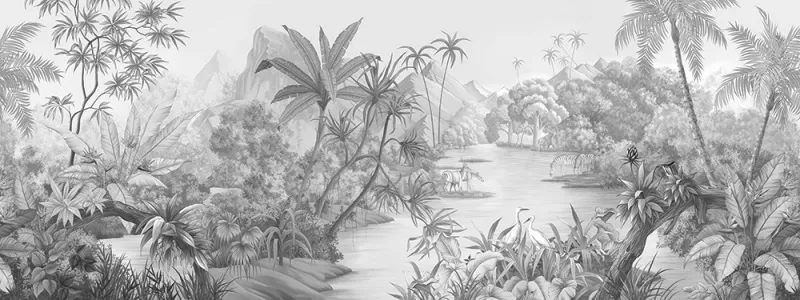 Обои для стен Ortograf It`s Jungle OR 33664