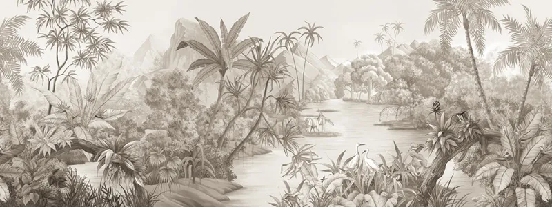 Обои для стен Ortograf It`s Jungle OR 33665