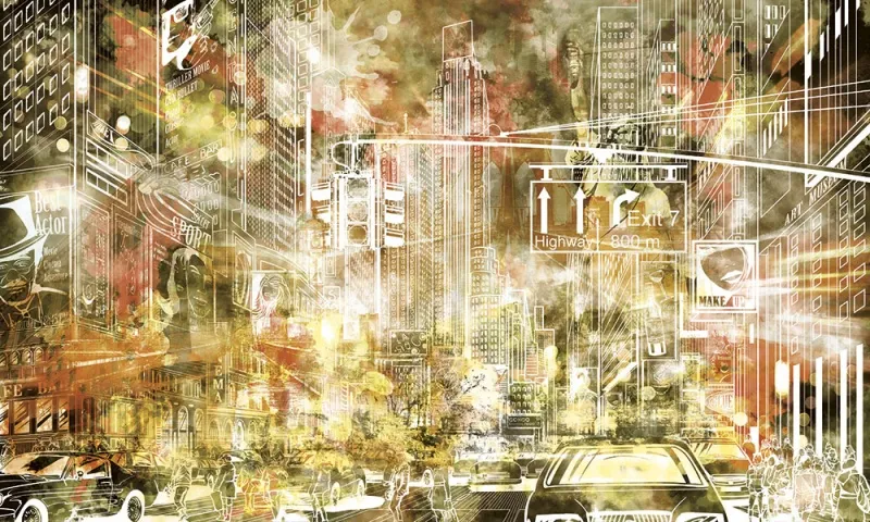 Обои для стен Ortograf Urban art OR 33571