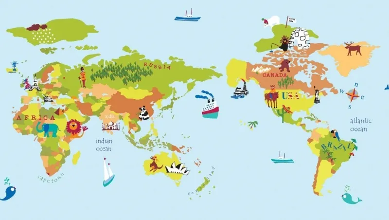 Обои для стен Shinhan Dream World A5055-1