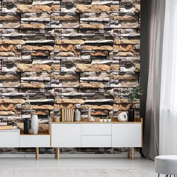 Обои для стен GNI Gaenari Stone & Natural 85015-2 #6