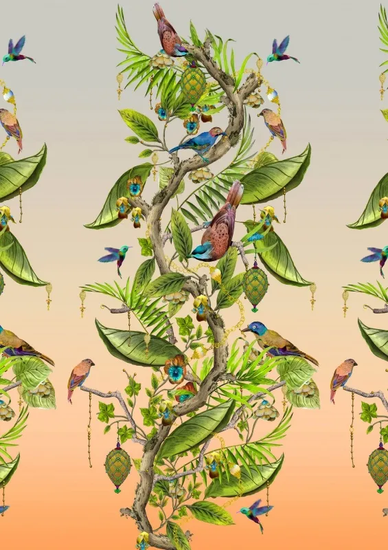 Обои для стен Kitmiles Wallcoverings Al.1 Ecclesiastical-Botanica-8941-104