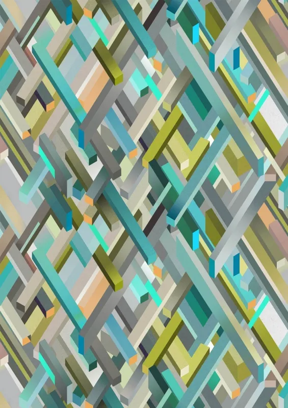 Обои для стен Kitmiles Wallcoverings Al.1 Kubrick-8941-703