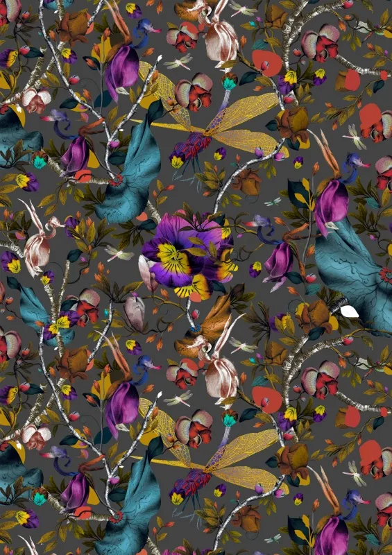 Ткань Kitmiles Fabrics Al.1 Biophillia-BIO-2003