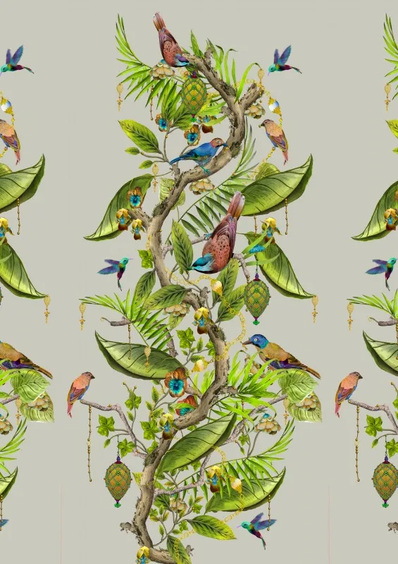 Ткань Kitmiles Fabrics Al.1 Ecclesiastical-Botanica-EB-104