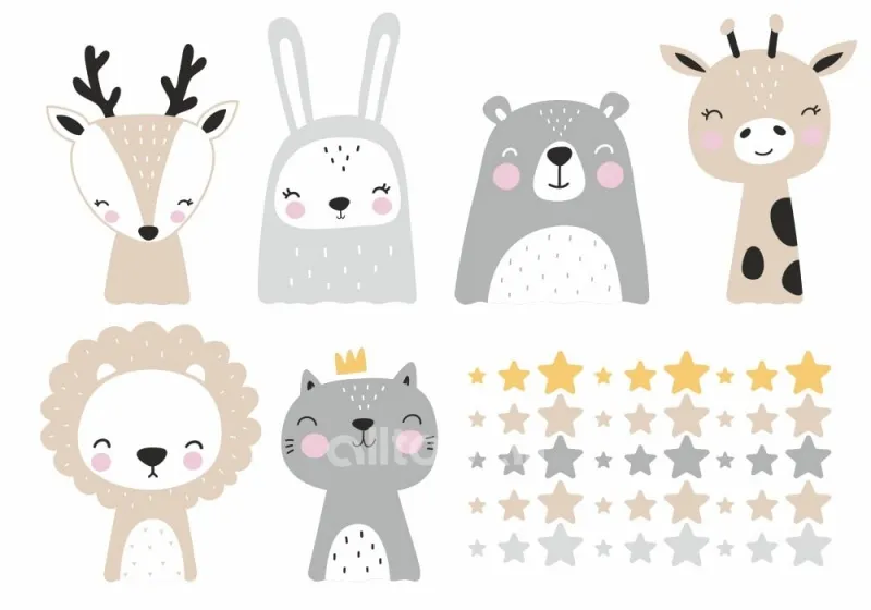 Обои для стен Alltowall Интерьерные наклейки st001