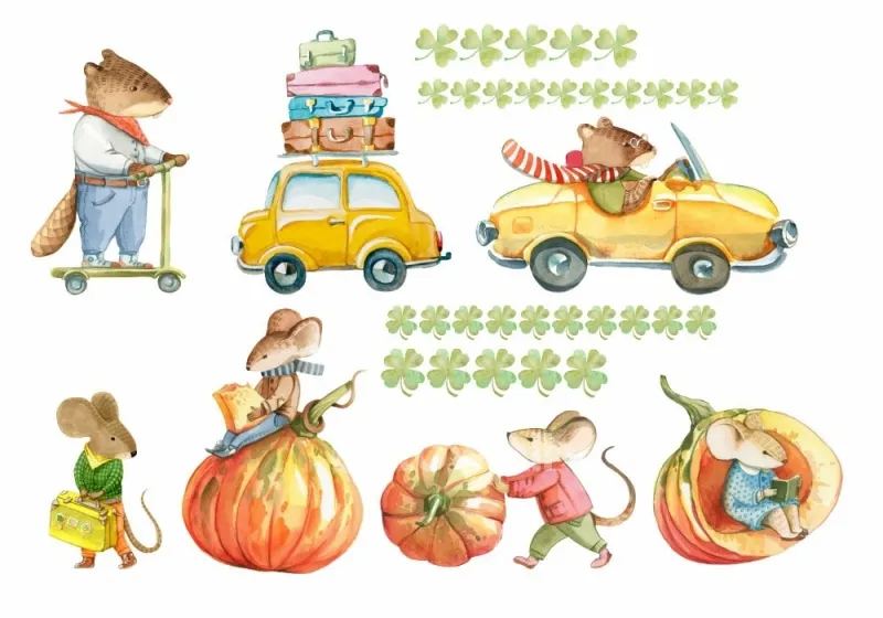 Обои для стен Alltowall Интерьерные наклейки st005