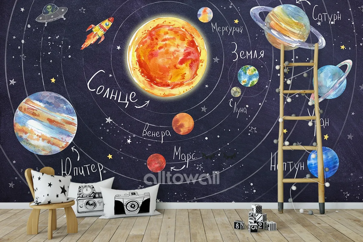 Обои для стен Alltowall Космос s186 #2